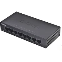 D-Link Dgs-108Gl Unmanaged Gigabit Ethernet 10/100/1000 Black Dgs-108Gl/E