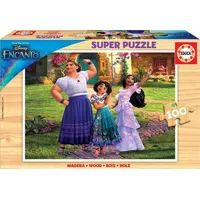 Educa Puzzle 100 Nasze magiczne Encanto Disney Drewno 460142