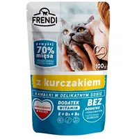 Frendi Pieces in sauce with chicken - wet cat food 100 g Art766258
