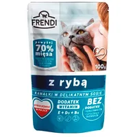 Frendi Pieces in sauce with fish - wet cat food 100 g Art766257