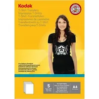 Kodak Cat 5740-022 Papier Dark T-Shirt Transfers A4 5 Ark.