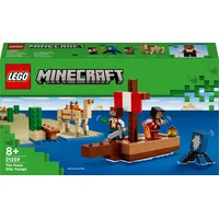 Lego Minecraft Rejs statkiem pirackim 21259 21061