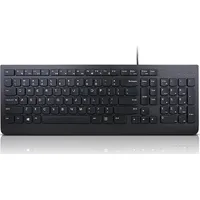 Lenovo Klawiatura Essential Wired Keyboard via Usb-A, layout Us Euro, Black 4Y41C68681