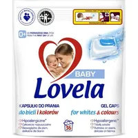 Lovela LovelaBaby Gel Caps For Whites  Colours kapsułki hipoalergiczne do prania bieli i kolorów 36Szt. 5908252004188
