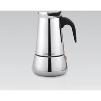 Maestro 4 cup coffee machine Mr-1660-4 silver