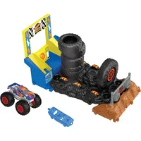 Mattel Hot Wheels Monster Trucks Arena Smashers Race Ace Smash Challenge playset Hnb89