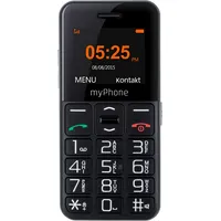 Myphone Telefon komórkowy myPhone Halo Easy Czarno-Srebrny 5902052866632