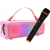 N-Gear Głośnik Speaker Bluetooth  Wrl Mic/Pink Blazooka703Pk