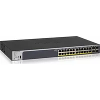 Netgear Gs728Tpp Managed L2/L3/L4 Gigabit Ethernet 10/100/1000 Black 1U Power over Poe Gs728Tpp-200Eus