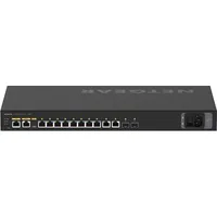 Netgear Switch 12-Port Av Line M4250-10G2Xf-Poe 8X1G Utra90 Poe 802.3Bt 720W 2X1G 2Xsfp Managed Gsm4212Ux-100Eus