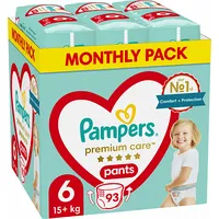 Pampers Pieluchy Premium Pants Mth rozm 6 15-25Kg 93Szt Art732622