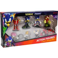 P.m.i. Kids World Sonic Prime - Figurka Akcji Zestaw 8 Figurek Deluxe Box Son6080