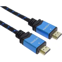 Premiumcord Kabel Hdmi - 1M niebieski Kphdm2M1