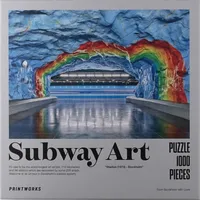 Printworks Puzzle 1000 Subway Art - Rainbow 452433