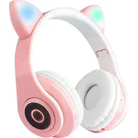 R2 Invest Słuchawki B39 Różowe Pink