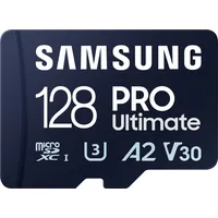 Samsung Karta Pro Ultimate Sdxc 128 Gb Class 10 Uhs-I U3 A2 V30 Mb-My128Sa/Ww
