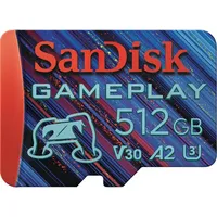 Sandisk Karta Gameplay - Flash-Speicherkarte 256 Gb A2 microSDXC Uhs-I Sdsqxav-256G-Gn6Xn
