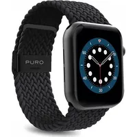 Tech-Protect Pleciony pasek Puro Loop Band Apple Watch 38/40Mm Czarny Pur458Blk