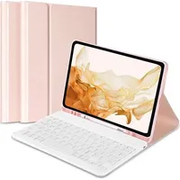 Tech-Protect Sc Pen  Keyboard Galaxy Tab A8 10.5 X200 / X205 Pink 9589046922480