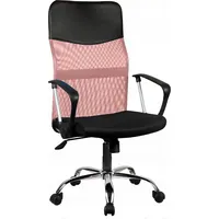 Topeshop Krzesło biurowe Nemo Różowy Różowe