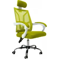 Topeshop Krzesło biurowe Scorpio Zielony Fotel B/Z