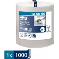 Tork - Czyściwo papierowe w roli do trudnych zabrudzeń, 2-Warstwowe, W1, premium, szerokie Białe 130060