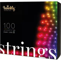 Twinkly Strings 100 Tws100Stp-Beu Smart Christmas tree lights Led Rgb 8 m