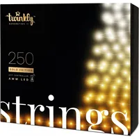 Twinkly Strings 250 Gold Edition Tws250Gop-Beu Smart Christmas tree lights Led Aww 20 m