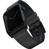 Uniq Pasek Straden Apple Watch 4/5/6/7/Se 44/45Mm Leather Hybrid Strap grey/szary Uniq589Gry
