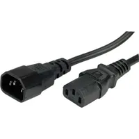 Value Kabel zasilający Monitor Power Cable 0,5M czarny 19.99.1505-20