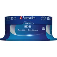 Verbatim Datalife 6X Bd-R 25 Gb pcs 43837