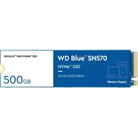 Wd Dysk Ssd Blue Sn570 500Gb M.2 2280 Pci-E x4 Gen3 Nvme Wds500G3B0C