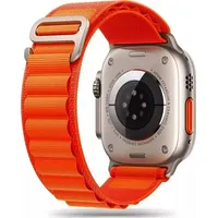 4Kom.pl Pasek do smartwatcha Nylon Pro Band Apple Watch 4 / 5 6 7 8 Se 38 40 41 Mm Orange 9490713930717