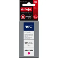 Activejet Ah-912Mrx ink for Hp printers, Replacement 912Xl 3Yl82Ae Premium 990 pages purple