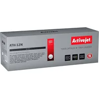 Activejet Ath-12N black for Hp printer 12A Q2612A, Canon Fx-10, Crg-703 replacement Supreme 2300 pages Ath12N