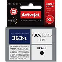 Activejet Hp Ink Cartridge Ah-363Brx, Compatible with 363Xl C8719Ee  Premium 30 ml black. Prints more.