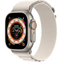 Apple Smartwatch Watch Ultra Gps  Cellular 49Mm Titanium Case Alpine Loop Medium Beżowy Mqfr3Fd/A