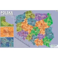 Artglob Podkładka na biurko - kody pocztowe Polska 404555