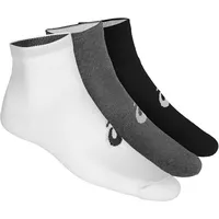 Asics Skarpety stopki 3Ppk Quarter Sock White/Grey/Black r. 39-42 155205-701 155205 0701