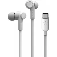 Belkin Rockstar Headphones Wired In-Ear Calls/Music Usb Type-C White G3H0002Btwht