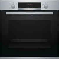 Bosch Piekarnik  Hba574Br0 Oven 71 L Electric Pyrolysis Rotary and electronic Height 59.5 cm Width 59.4 Stainless steel