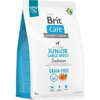 Brit Care Dog Grain-Free Junior Large Breed Salmon 3Kg 100-172200