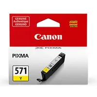 Canon Cli-571Y ink cartridge 1 pcs Original Standard Yield Yellow 0388C001