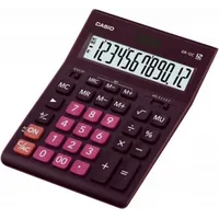 Casio Gr-12C-Wr Office Calculator Purple, 12-Digit Display