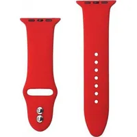 Crong Liquid Band - Pasek Apple Watch 42/44 mm Czerwony Crg-44Lqb-Red