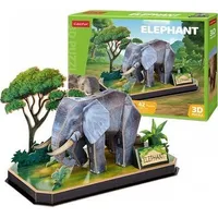Cubic Fun Puzzle 3D Zwierzęta Słoń. 306-P858H