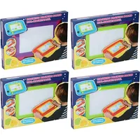 Eddy Toys toys - Tablica magnetyczna / znikopis dla dzieci Pomarańczowy 8711252922713Orange