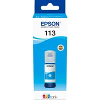 Epson Tusz 113 Ecotank Pigment Cyan ink bottle C13T06B240