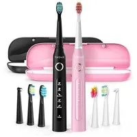 Fairywill Sonic Toothbrushes 507 Pink And Black BlackPink