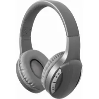 Gembird Słuchawki Bths-01-Sv słuchawki/zestaw słuchawkowy Przewodowy i Bezprzewodowy Opaska na głowę Połączenia/Muzyka Micro-Usb Bluetooth Srebrny